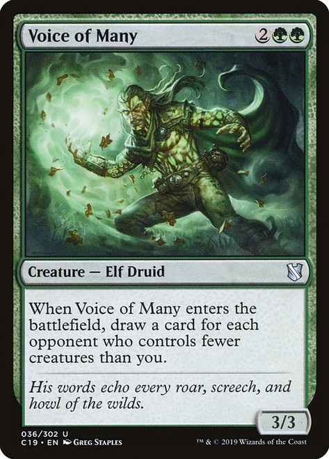 Voice of Many (C19) (#36)