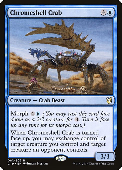Chromeshell Crab (C19) (#81)