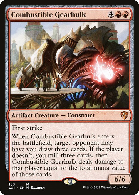 Combustible Gearhulk (C21) (#163)