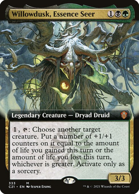 Willowdusk, Essence Seer (C21) (Extended Art) (#333)
