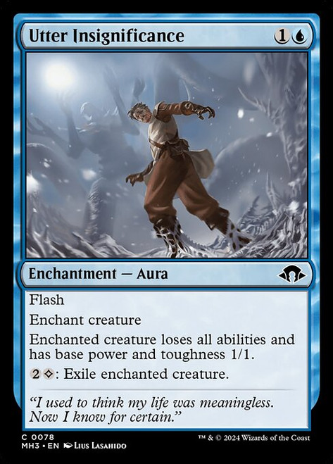 Utter Insignificance (MH3) (Foil) (#78)