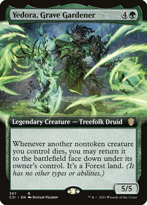 Yedora, Grave Gardener (C21) (Extended Art) (#397)