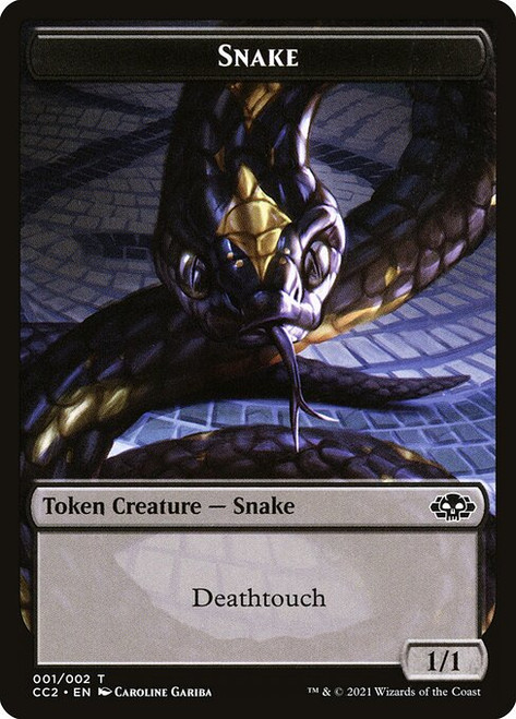 Snake // Zombie (CC2) (Foil) (#9)
