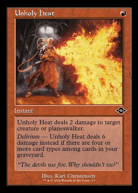 Unholy Heat (H2R) (Foil) (#13)
