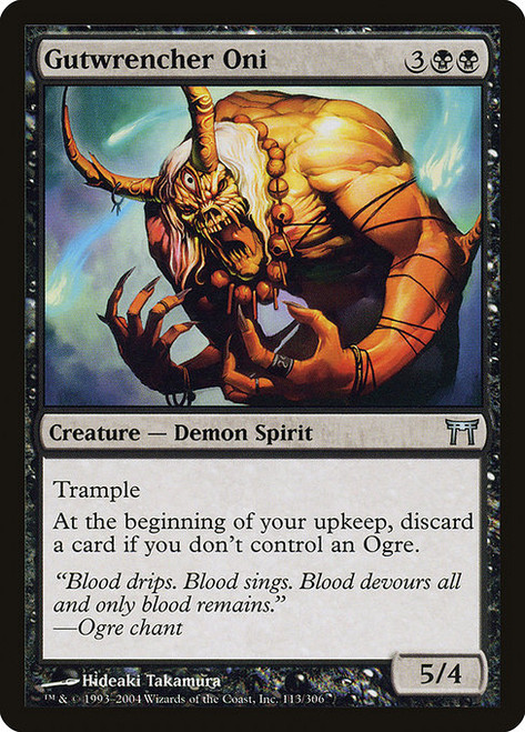 Gutwrencher Oni (CHK) (Foil) (#113)