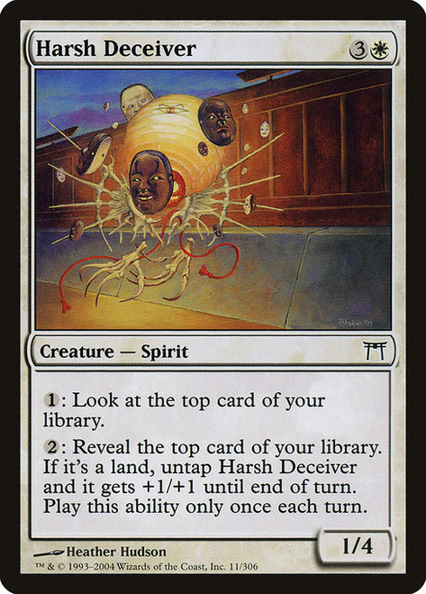 Harsh Deceiver (CHK) (Foil) (#11)