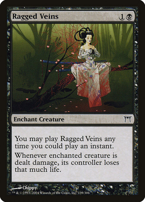 Ragged Veins (CHK) (Foil) (#139)