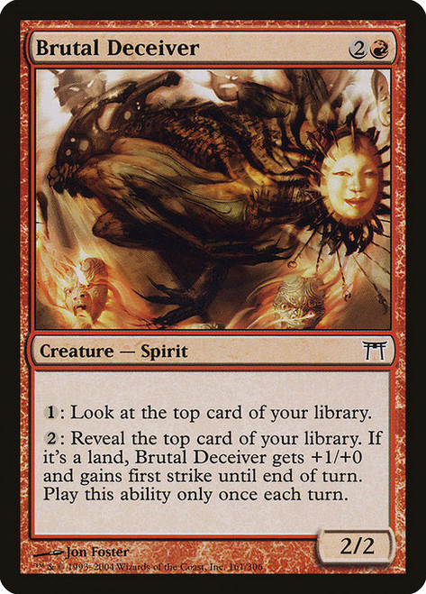 Brutal Deceiver (CHK) (Foil) (#161)