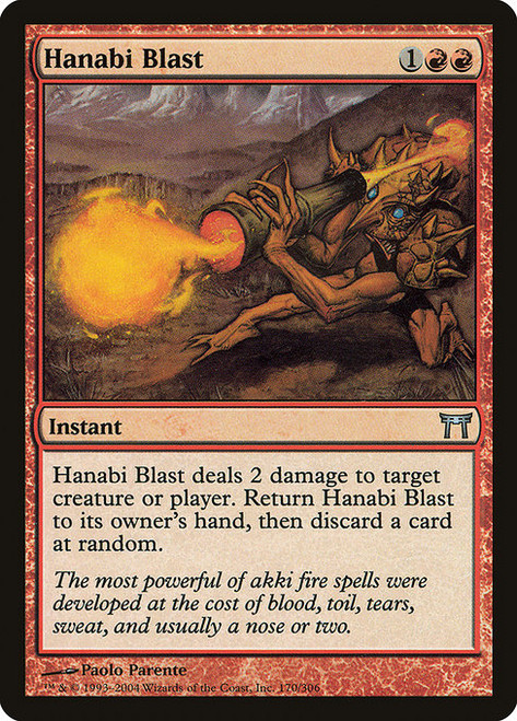 Hanabi Blast (CHK) (Foil) (#170)