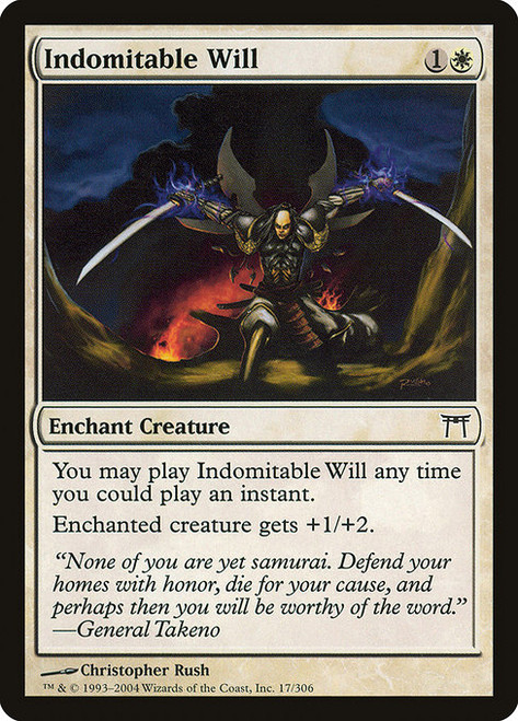 Indomitable Will (CHK) (Foil) (#17)