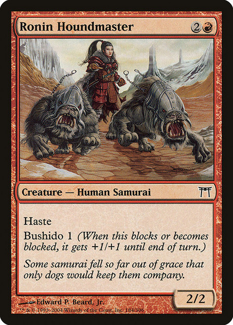 Ronin Houndmaster (CHK) (#184)