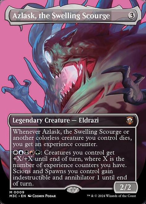 Azlask, the Swelling Scourge (M3C) (Borderless) (#9)