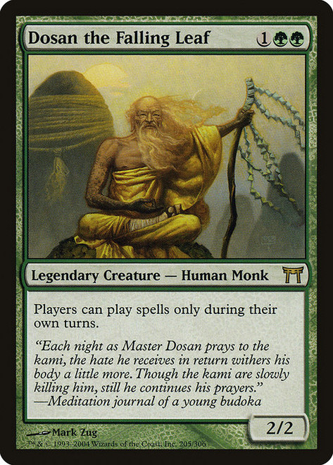 Dosan the Falling Leaf (CHK) (Foil) (#205)