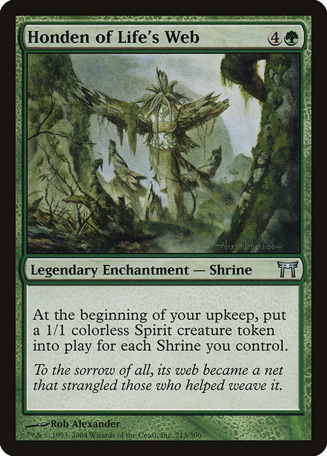 Honden of Life's Web (CHK) (Foil) (#213)