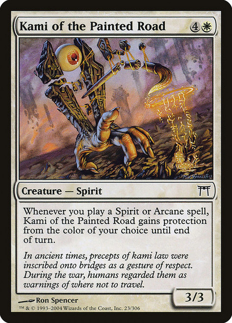 Kami of the Painted Road (CHK) (Foil) (#23)