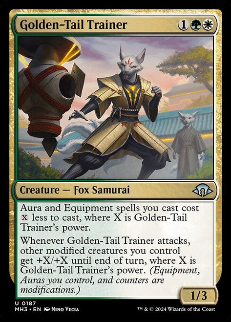 Golden-Tail Trainer (MH3) (Foil) (#187)