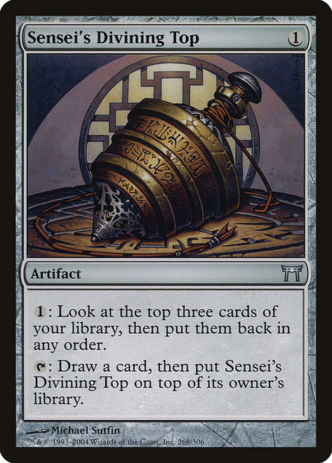 Sensei's Divining Top (CHK) (Foil) (#268)