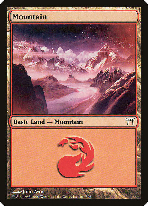 Mountain (CHK) (Foil) (#301)