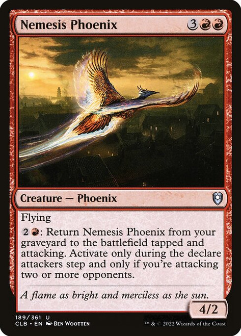 Nemesis Phoenix (CLB) (Foil) (#189)