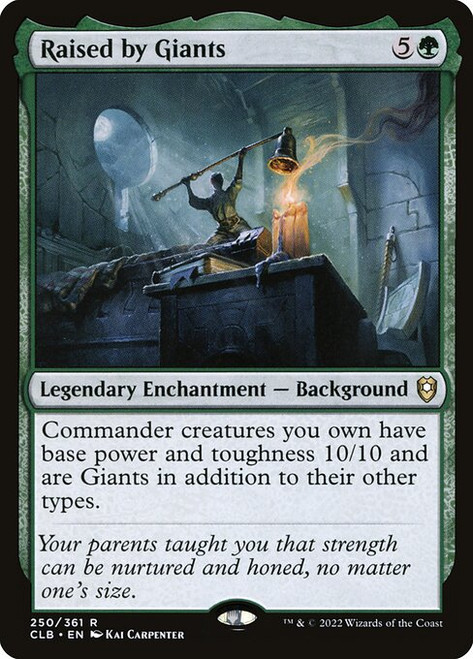 Raised by Giants (CLB) (Foil) (#250)
