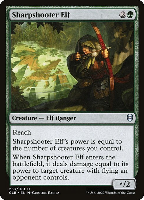 Sharpshooter Elf (CLB) (Foil) (#253)