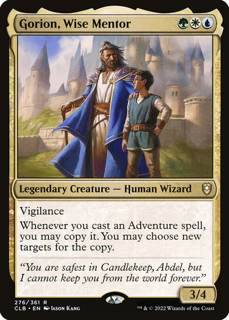 Gorion, Wise Mentor (CLB) (Foil) (#276)