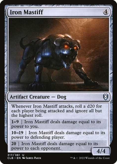 Iron Mastiff (CLB) (Foil) (#317)