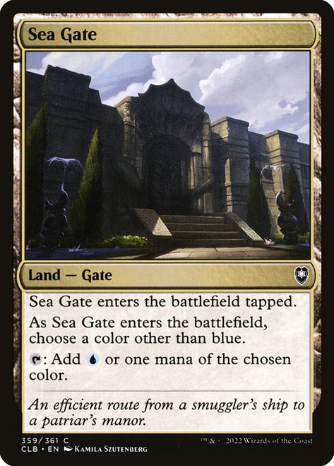 Sea Gate (CLB) (Foil) (#359)