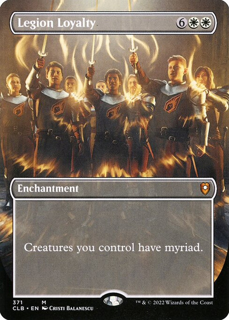 Legion Loyalty (CLB) (Foil) (Borderless) (#371)