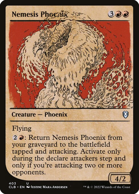 Nemesis Phoenix (CLB) (Foil) (Showcase) (#403)