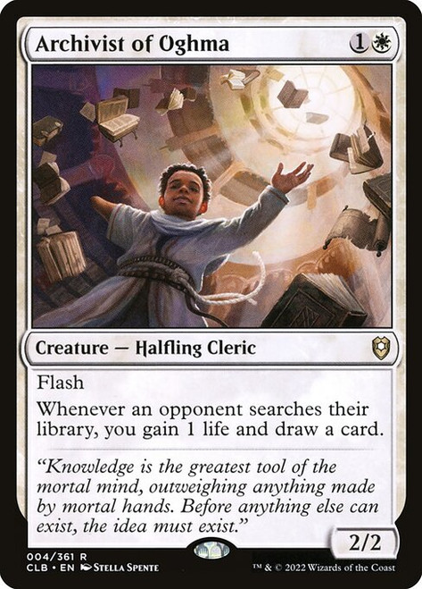 Archivist of Oghma (CLB) (Foil) (#4)