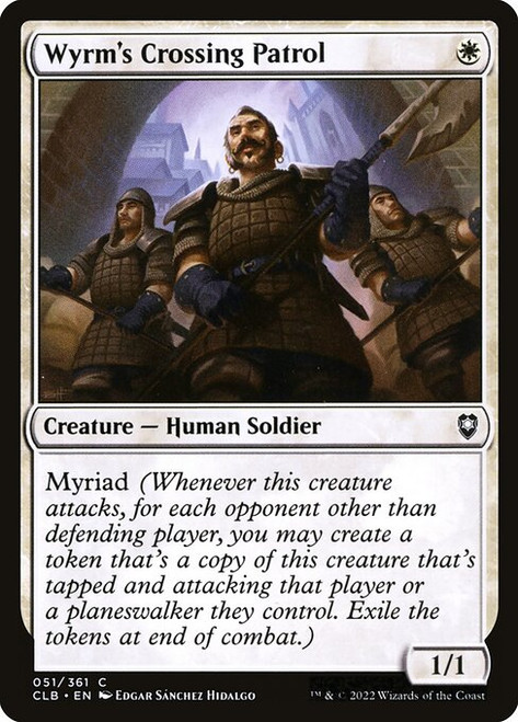 Wyrm's Crossing Patrol (CLB) (Foil) (#51)