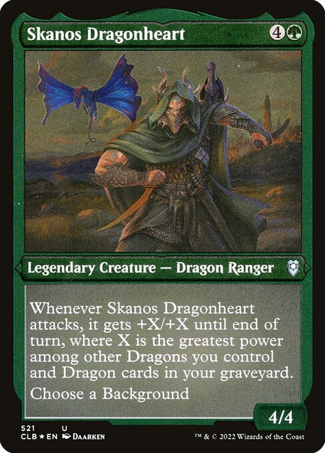 Skanos Dragonheart (CLB) (FoilEtched) (#521)