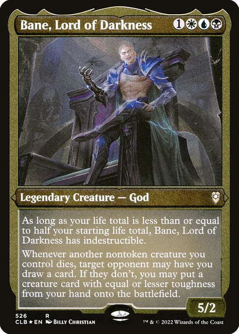 Bane, Lord of Darkness (CLB) (FoilEtched) (#526)
