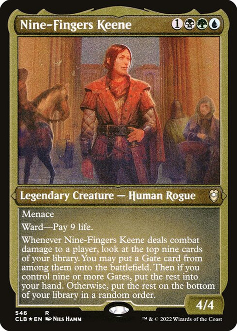 Nine-Fingers Keene (CLB) (FoilEtched) (#546)