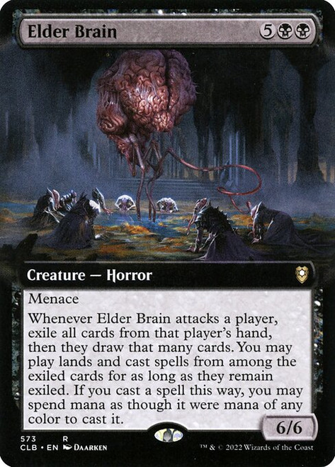 Elder Brain (CLB) (Foil) (Extended Art) (#573)