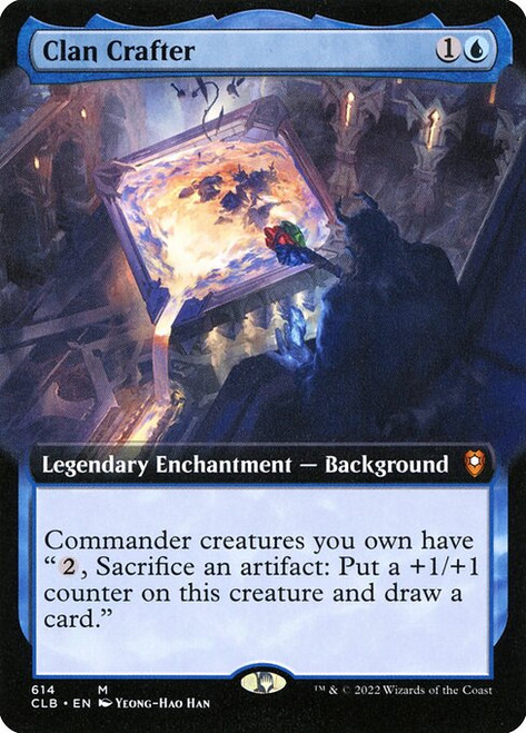 Clan Crafter (CLB) (Foil) (Extended Art) (#614)