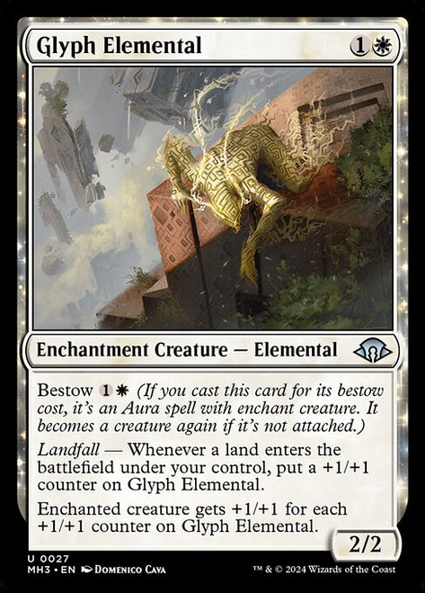 Glyph Elemental (MH3) (Foil) (#27)