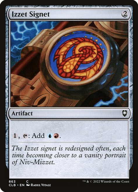 Izzet Signet (CLB) (#863)