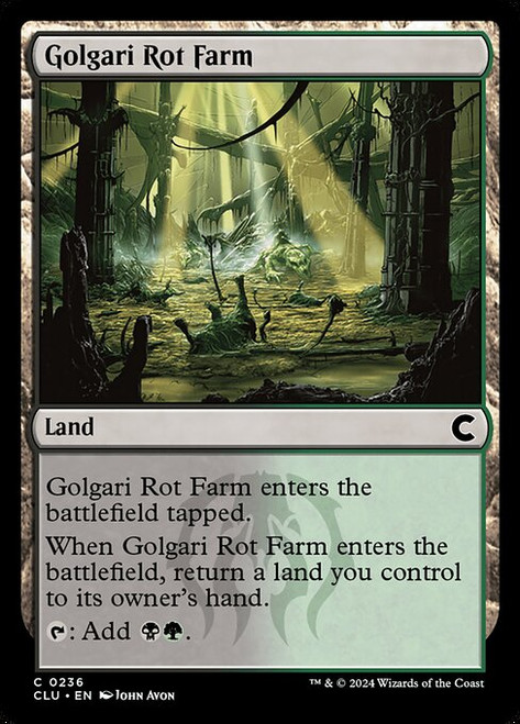 Golgari Rot Farm (CLU) (#236)