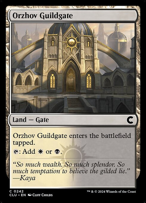 Orzhov Guildgate (CLU) (#242)