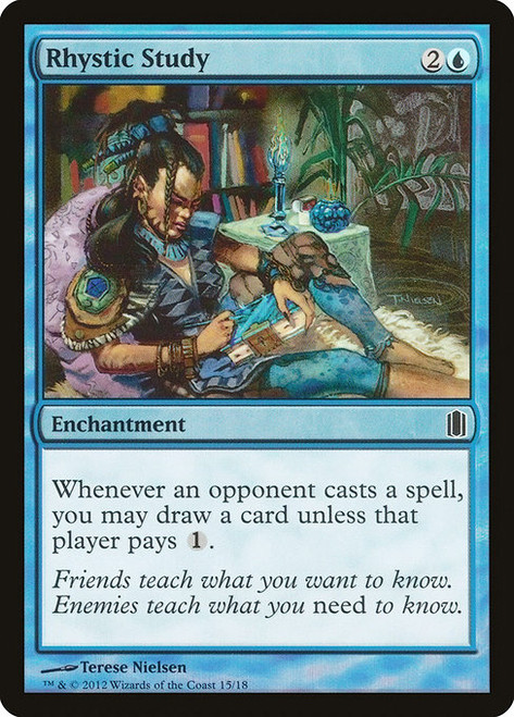 Rhystic Study (CM1) (Foil) (#15)