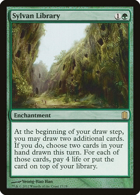 Sylvan Library (CM1) (Foil) (#17)