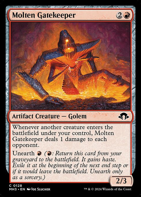 Molten Gatekeeper (MH3) (Foil) (#128)
