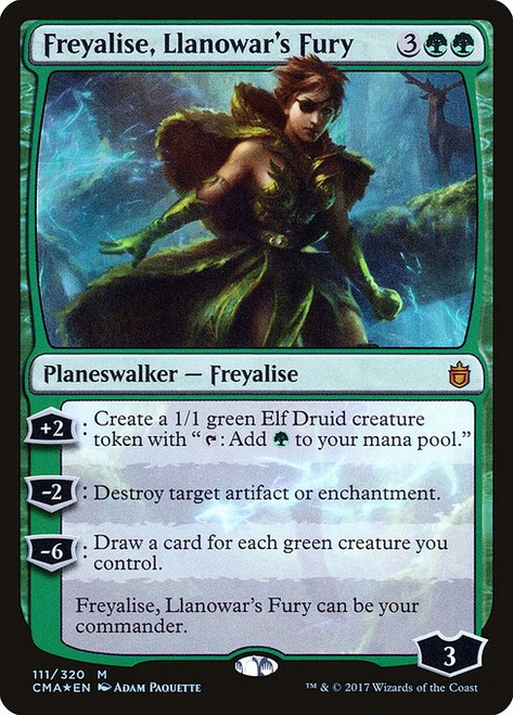 Freyalise, Llanowar's Fury (CMA) (Foil) (#111)