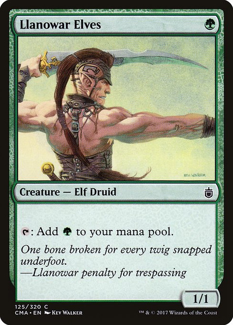 Llanowar Elves (CMA) (#125)