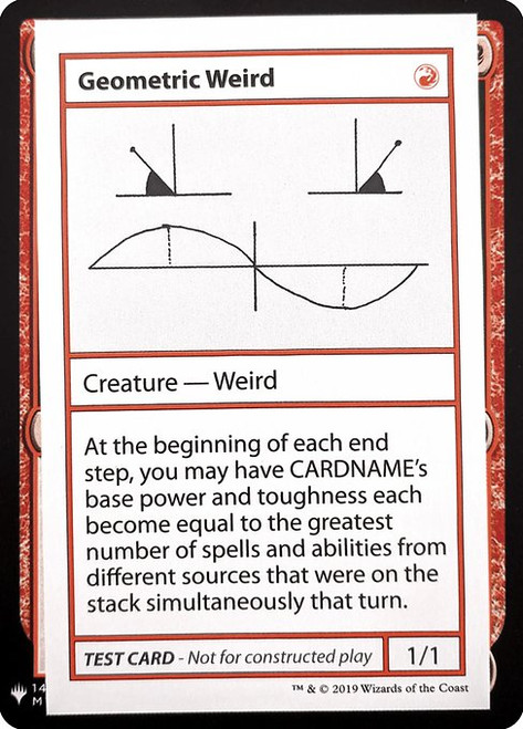 Geometric Weird (CMB1) (#69)