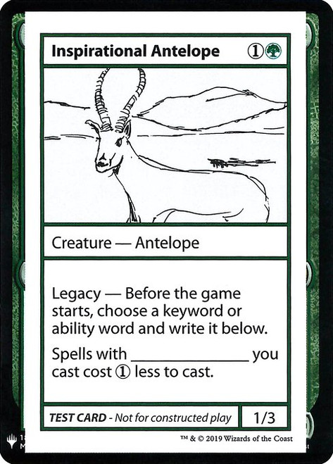 Inspirational Antelope (CMB1) (#78)