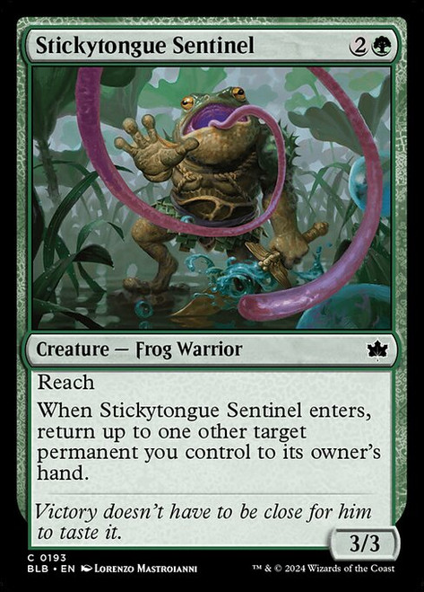 Stickytongue Sentinel (BLB) (#193) Stickytongue Sentinel (BLB) (#193)