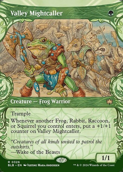 Valley Mightcaller (BLB) (Foil) (#326)